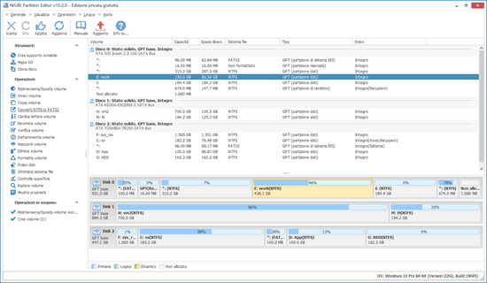 Software di partizione gratuito